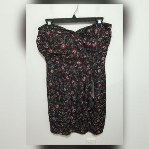 American Rag strapless floral dress